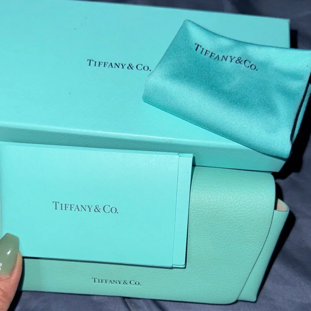 Tiffany & Co. Black Cat-Eye Glasses**Prescription** - Picture 2 of 10